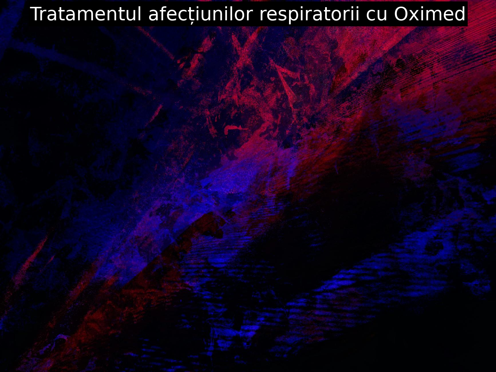 Tratamentul afecțiunilor respiratorii cu Oximed